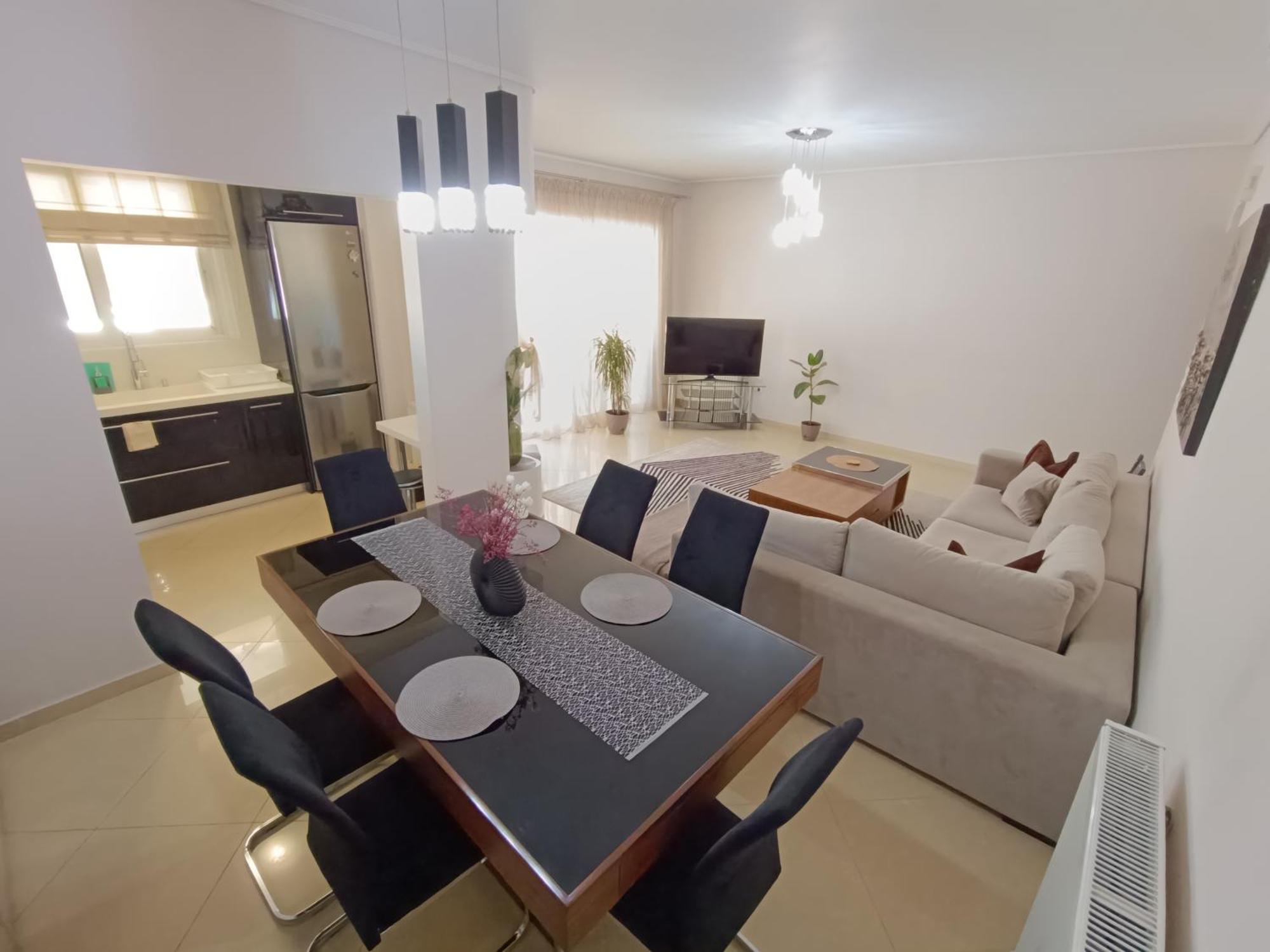 New Elegant Roof Apartment أخارنيس المظهر الخارجي الصورة