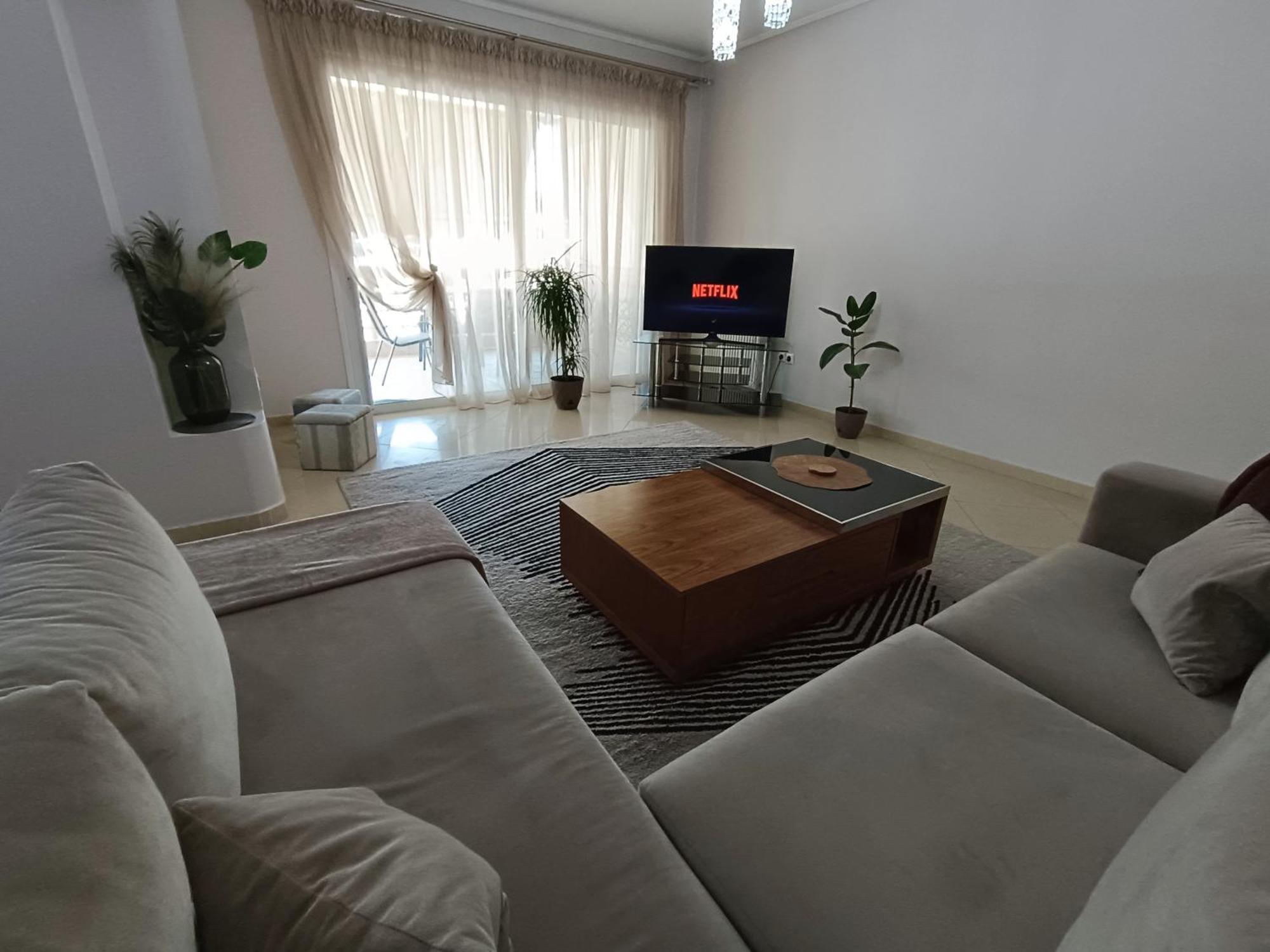 New Elegant Roof Apartment أخارنيس المظهر الخارجي الصورة