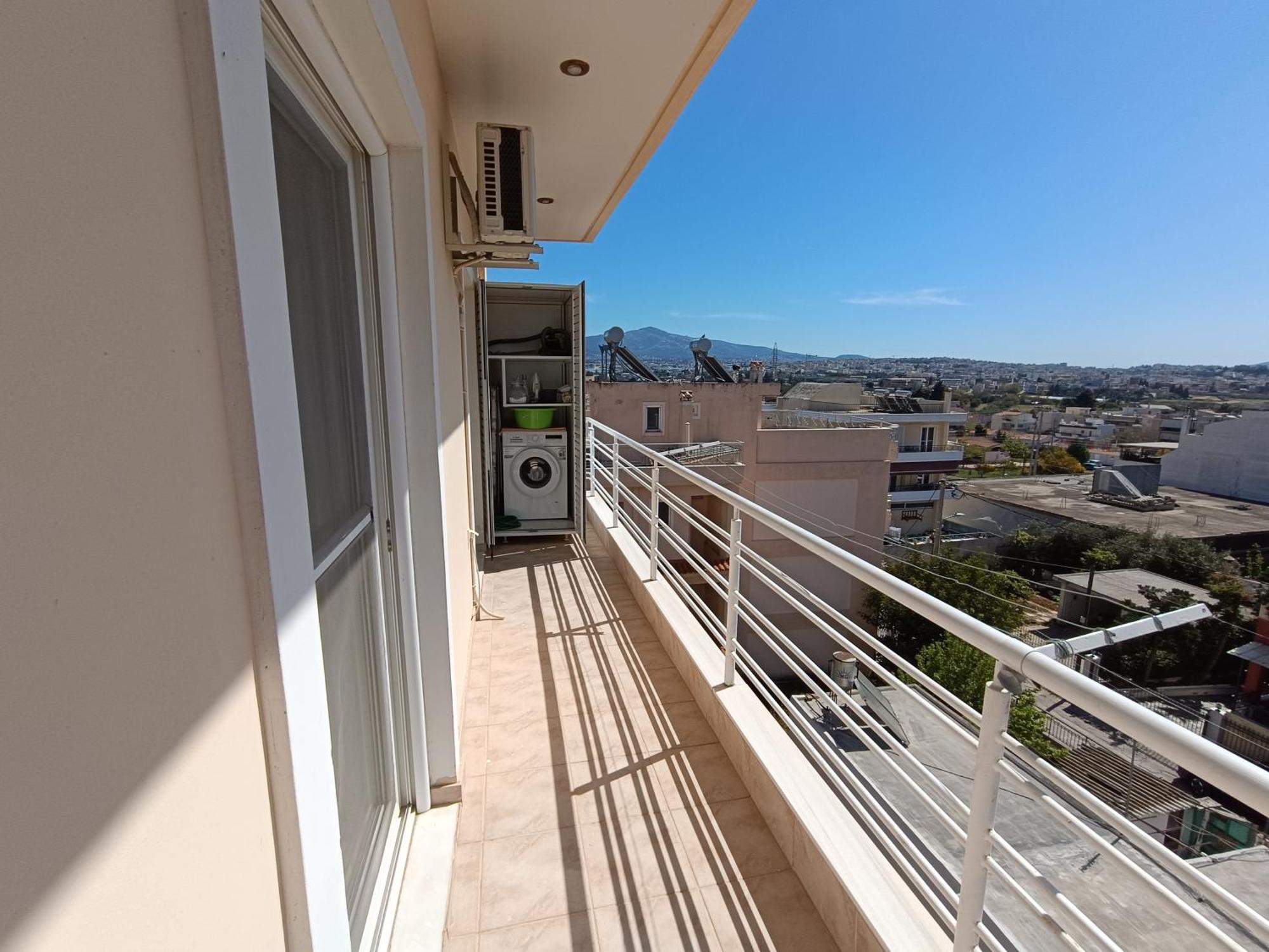 New Elegant Roof Apartment أخارنيس المظهر الخارجي الصورة